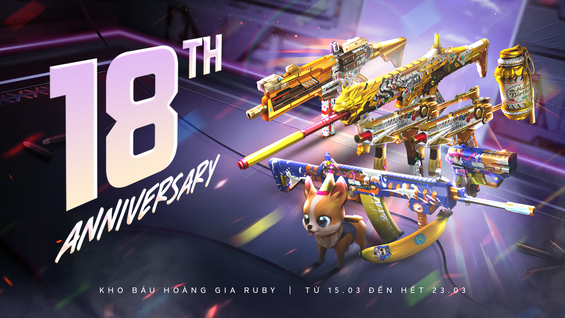 KHO BÁU HOÀNG GIA RUBY: 18TH ANNIVERSARY 