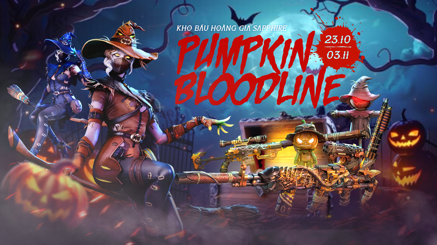 KHO BÁU HOÀNG GIA SAPPHIRE PUMPKIN BLOODLINE: MA LỰC THƯỢNG CỔ