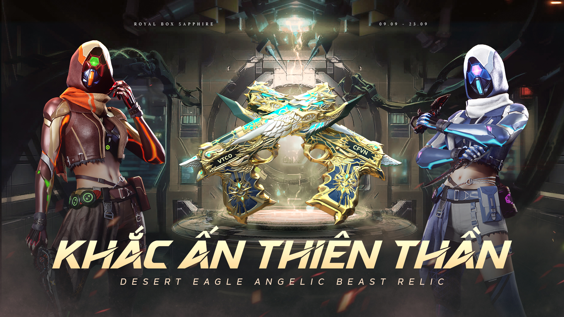 KHO BÁU HOÀNG GIA KHẮC ẤN THIÊN THẦN DESERT EAGLE-ANGELIC BEST-RELIC
