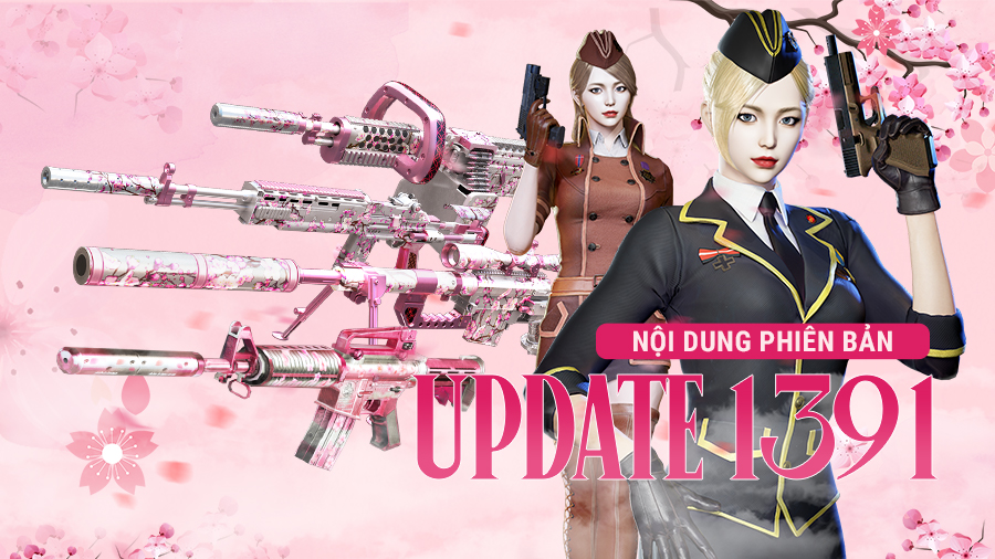 [UPDATE 1391] RA MẮT BỘ VŨ KHÍ MỚI WHITE SAKURA VÀ ROSE REBORN 