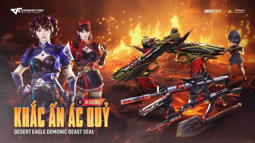 KHO BÁU HOÀNG GIA SAPPHIRE: DESERT EAGLE DEMONIC BEAST - KHẮC ẤN ÁC QUỶ