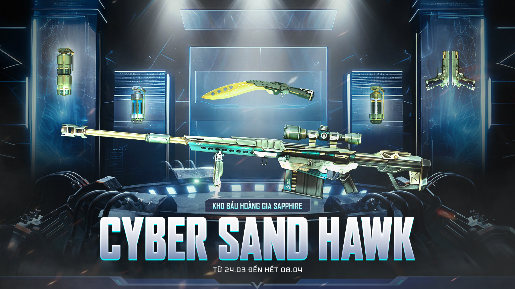 KHO BÁU HOÀNG GIA SAPPHIRE: CYBER SAND HAWK