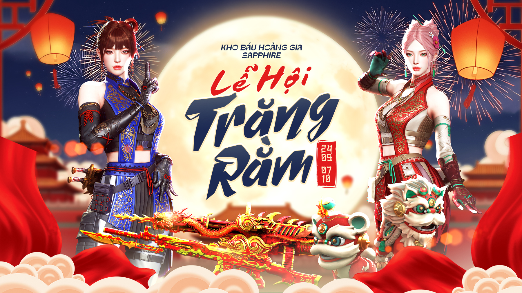 KHO BÁU HOÀNG GIA SAPPHIRE “LỄ HỘI TRĂNG RẰM”