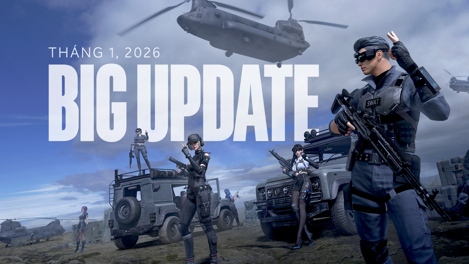 BIG UPDATE THÁNG 1: NÂNG CẤP TRẢI NGHIỆM, TÁI ĐỊNH HÌNH CHIẾN TRƯỜNG CROSSFIRE