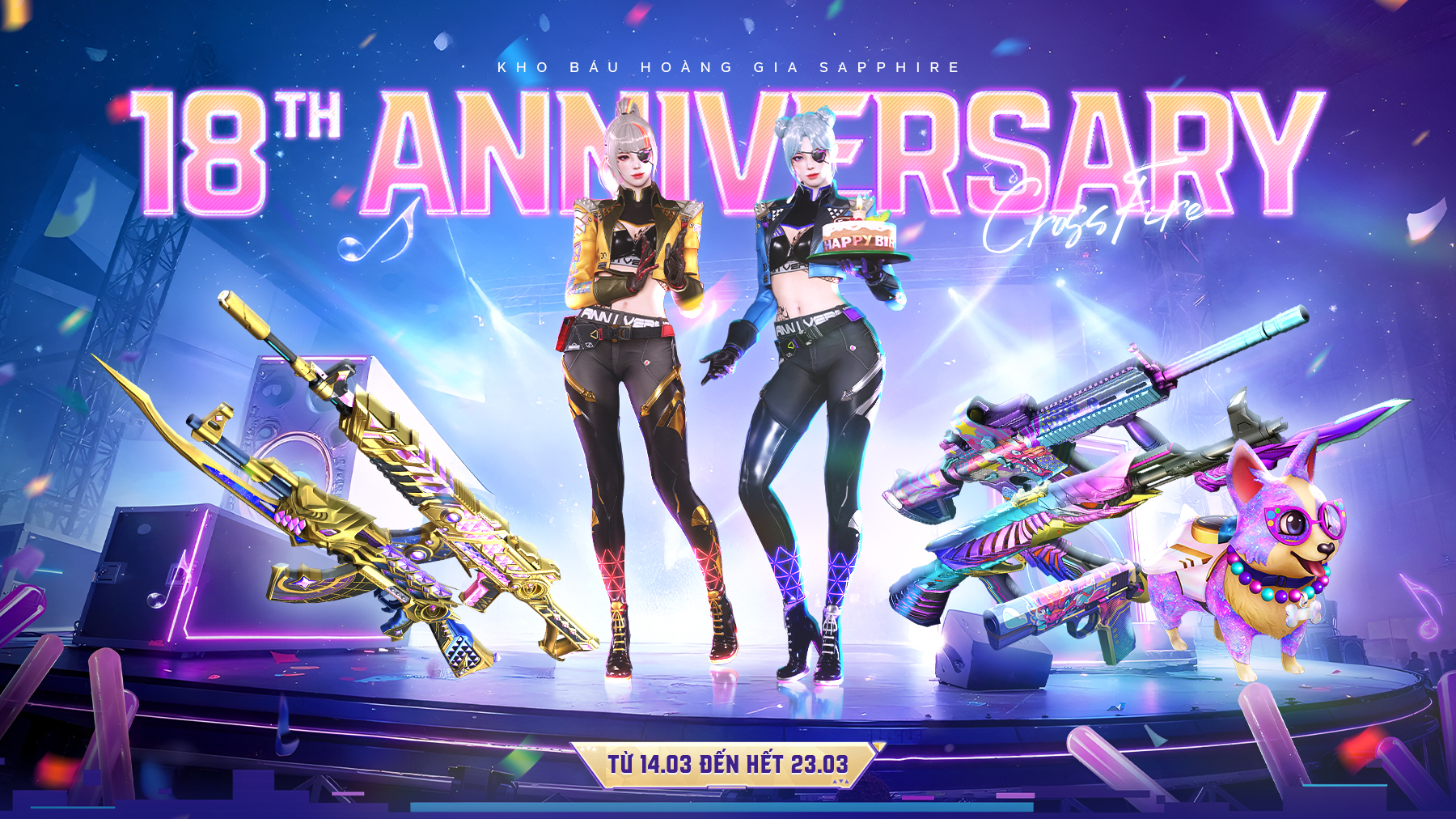 KHO BÁU HOÀNG GIA SAPPHIRE: 18TH ANNIVERSARY 