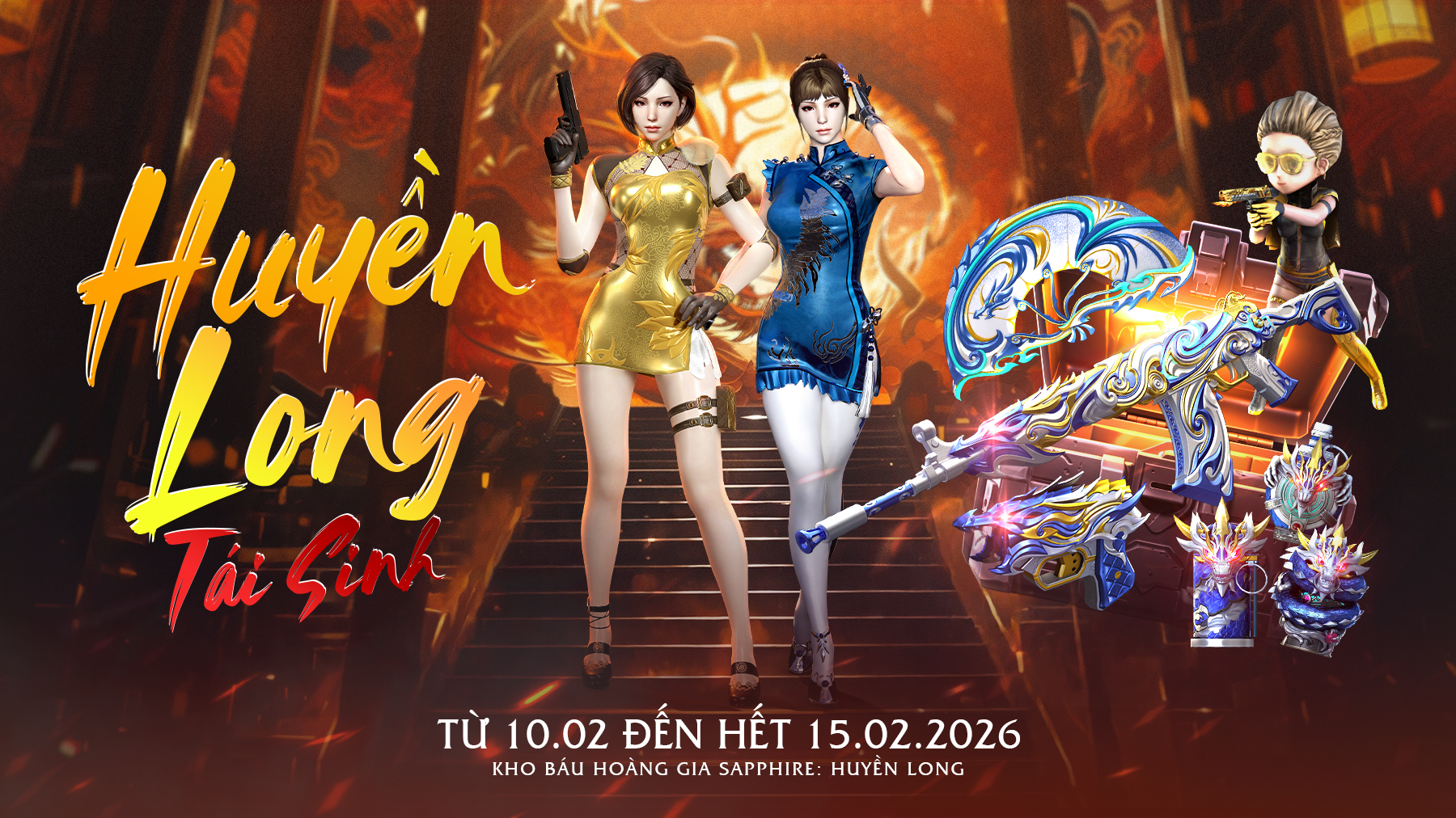 VALENTINE NGỌT NGÀO, CARNIVAL RỰC RỠ VÀ HUYỀN LONG TÁI SINH KHUẤY ĐỘNG CHIẾN TRƯỜNG