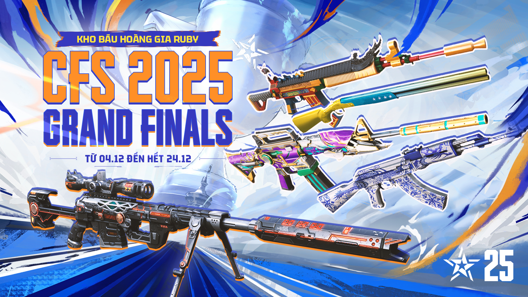 RA MẮT KHO BÁU HOÀNG GIA RUBY CFS 2025 GRAND FINALS