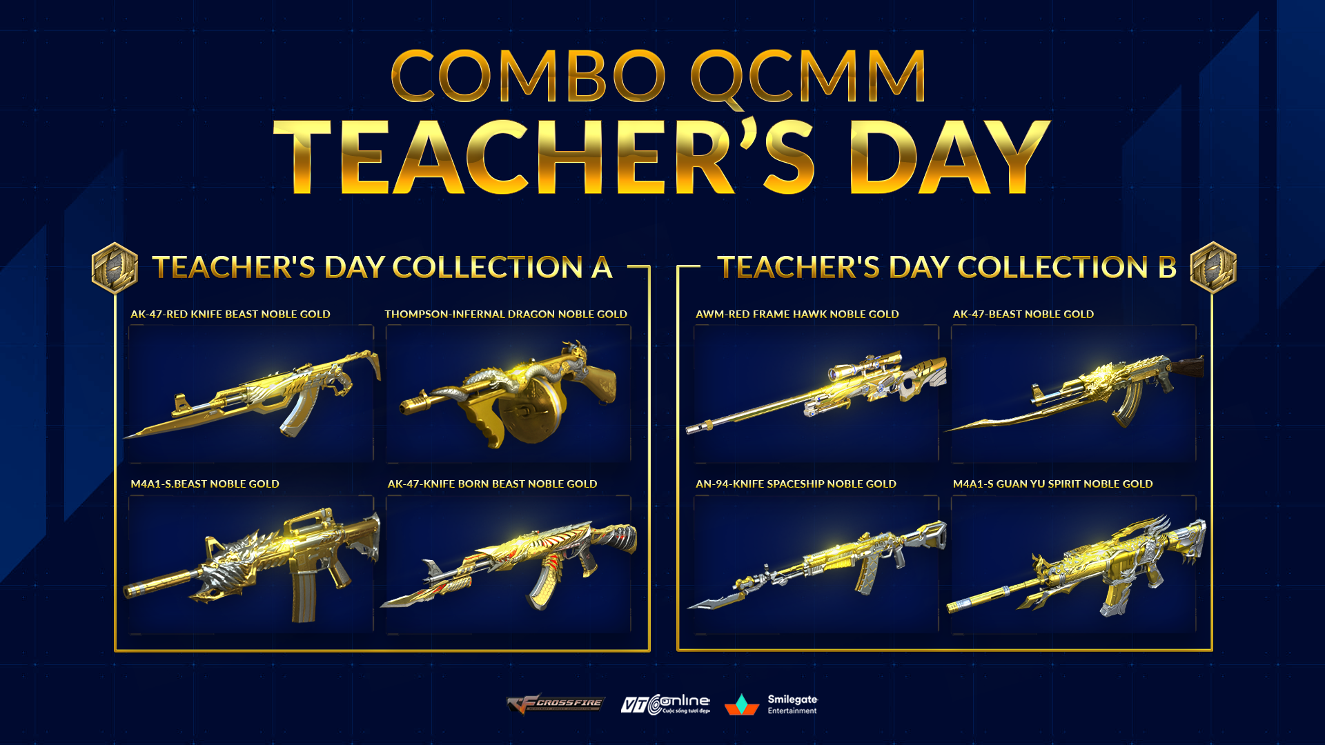 MỞ BÁN 2 QCMM TEACHER'S DAY NOBLE GOLD