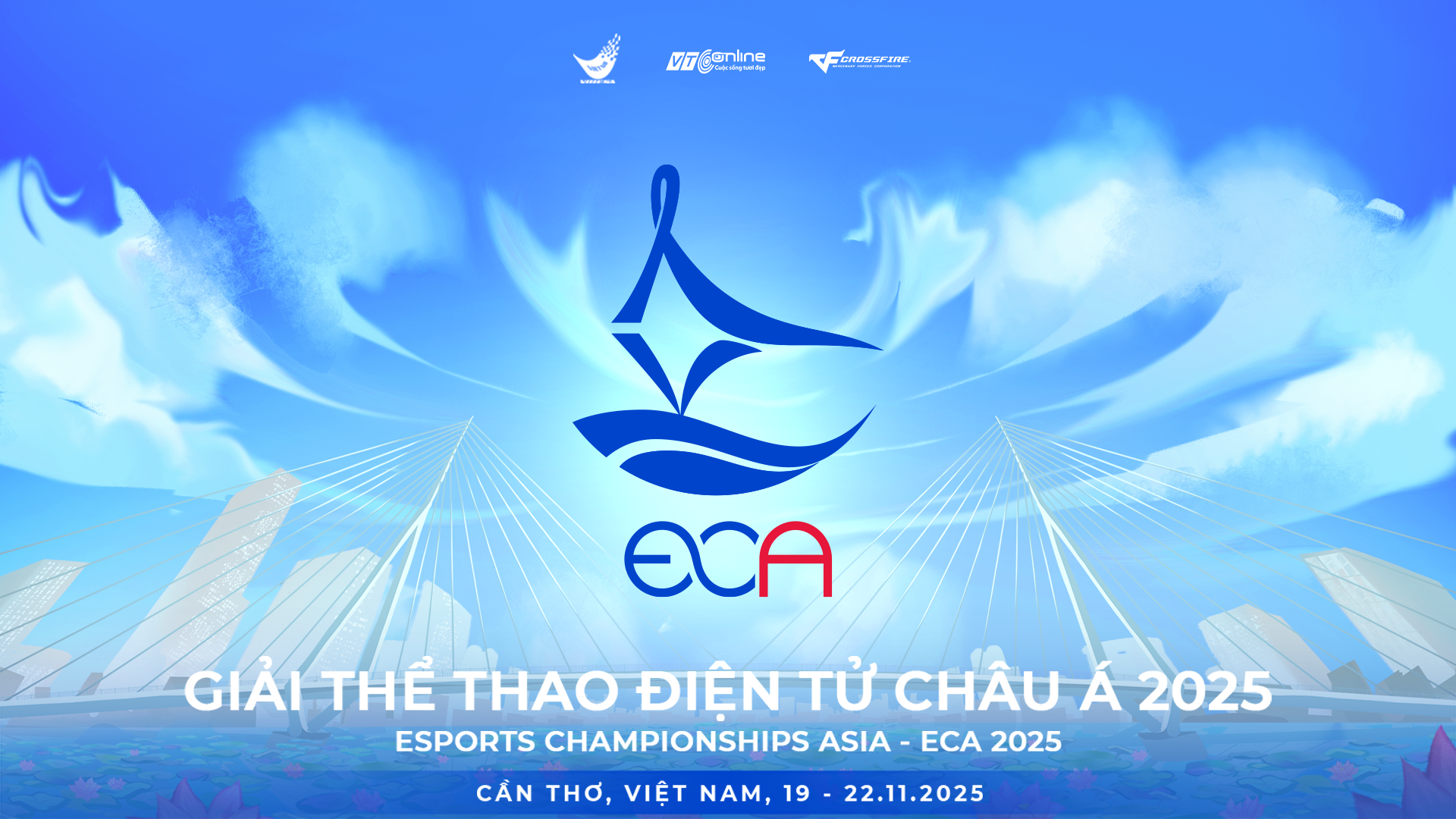 ESPORTS CHAMPIONSHIP ASIA  2025: LỬA NHIỆT BÙNG CHÁY TẠI CẦN THƠ