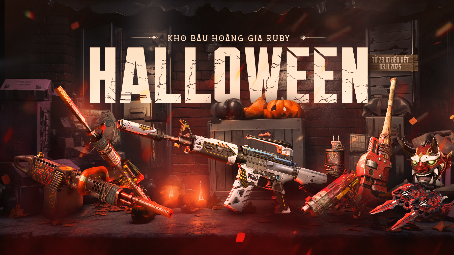 KHO BÁU HOÀNG GIA RUBY HALLOWEEN