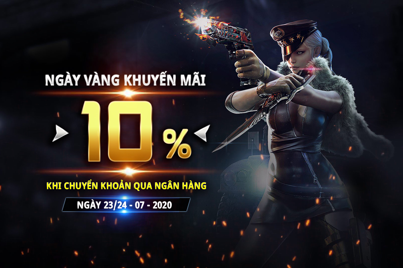 KHUYẾN MÃI TỚI 10% KHI NẠP GOCOIN QUA CHUYỂN KHOẢN NGÂN HÀNG!