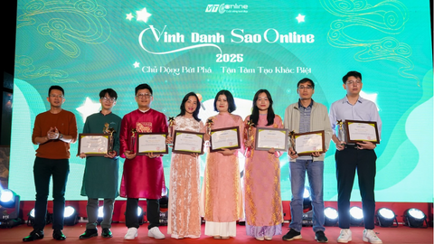 Sao Online 2025 – vinh danh những đóng góp xuất sắc
