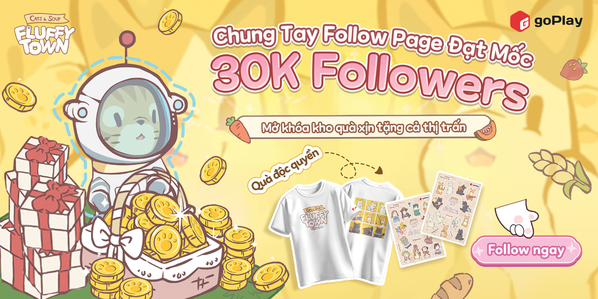 ĐẠT MỐC 30K FOLLOWERS - NHẬN QUÀ CỰC ĐÃ