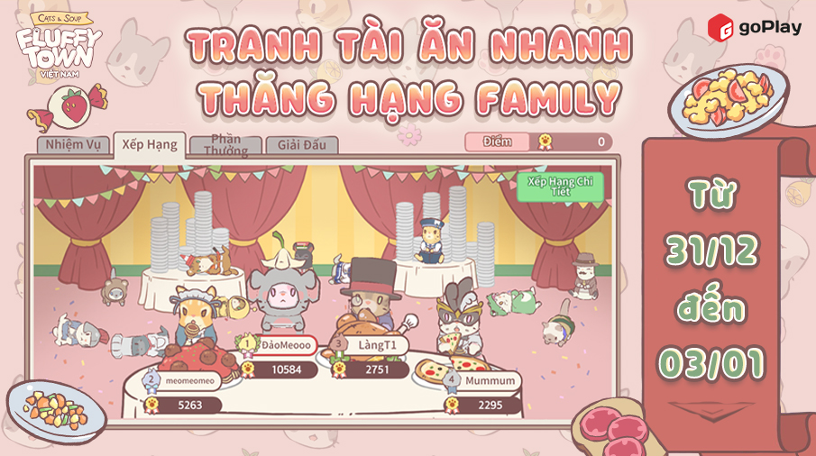 TRANH TÀI ĂN NHANH THĂNG HẠNG FAMILY 