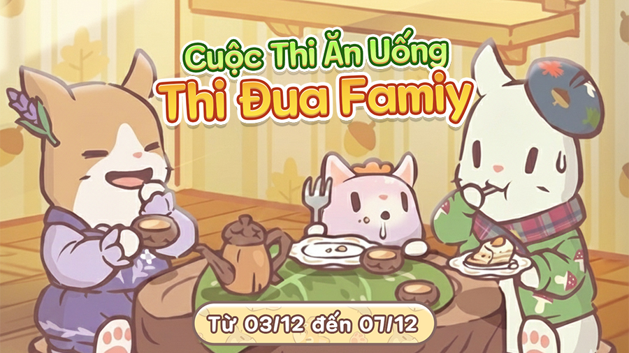 CUỘC THI ĂN - THI ĐUA FAMILY