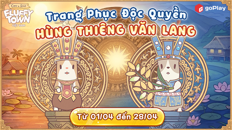 RA MẮT TRANG PHỤC “HÙNG THIÊNG VĂN LANG” ĐỘC QUYỀN