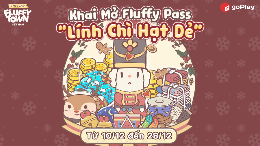 ĐẠI TIỆC FLUFFY PASS "LÍNH CHÌ HẠT DẺ"
