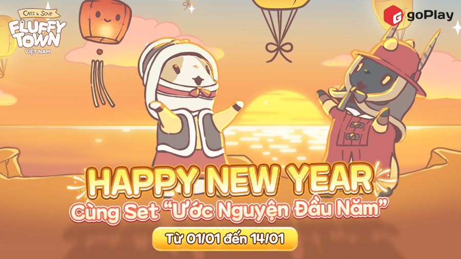 HAPPY NEW YEAR CÙNG SET ĐỒ “ƯỚC NGUYỆN ĐẦU NĂM”